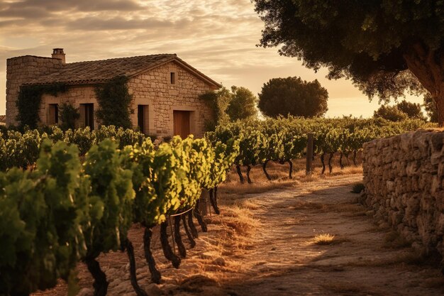 La elegancia atemporal de los viñedos de Provenza en el corazón de la Francia rural