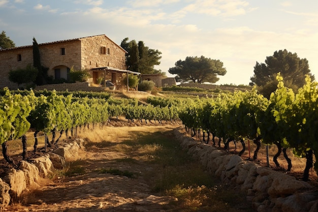 La elegancia atemporal de los viñedos de Provenza en el corazón de la Francia rural