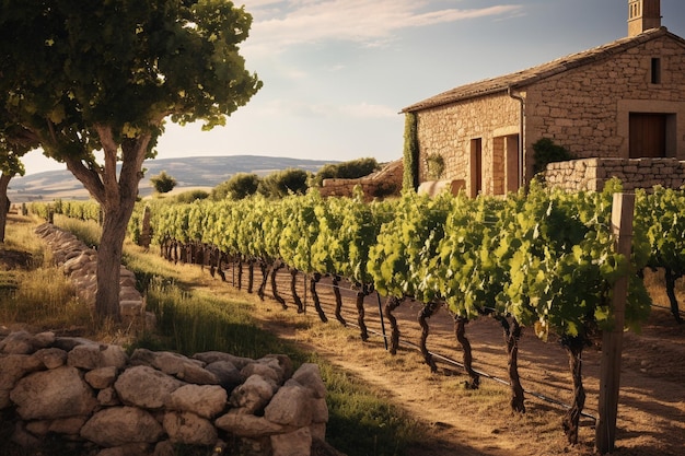 La elegancia atemporal de los viñedos de Provenza en el corazón de la Francia rural