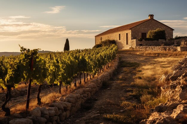 La elegancia atemporal de los viñedos de Provenza en el corazón de la Francia rural