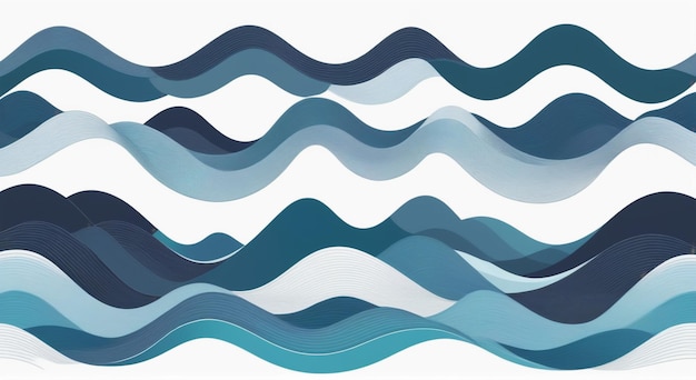 Elegancia dinámica Abstracto Gráfico Ondas Ilustración de las existencias