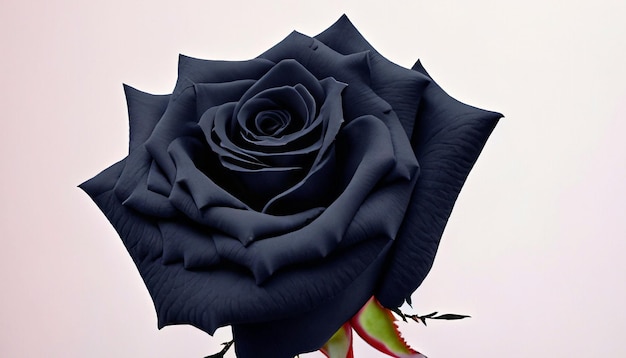 Elegancia enigmática Foto gratuita de una rosa negra Abraza la belleza misteriosa de la flor rara de la naturaleza