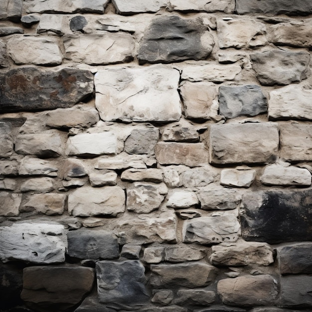 La elegancia envejecida capturada en la textura de una antigua pared de piedra para las redes sociales