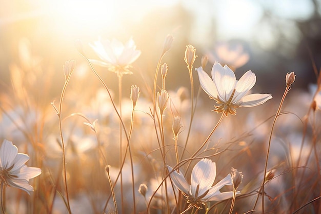 La elegancia de las flores silvestres, la naturaleza, la gracia, la flor silvestre, la foto.