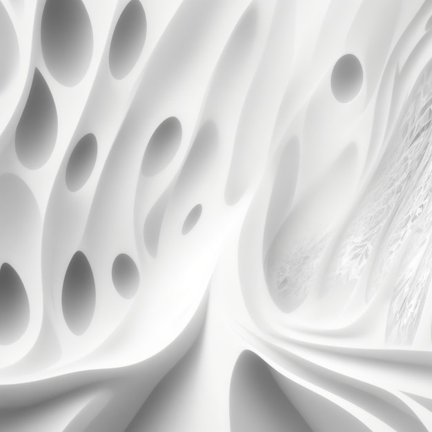 Elegancia fotográfica abstracta tela blanca de onda de enfoque suave uso para fondo o papel tapiz