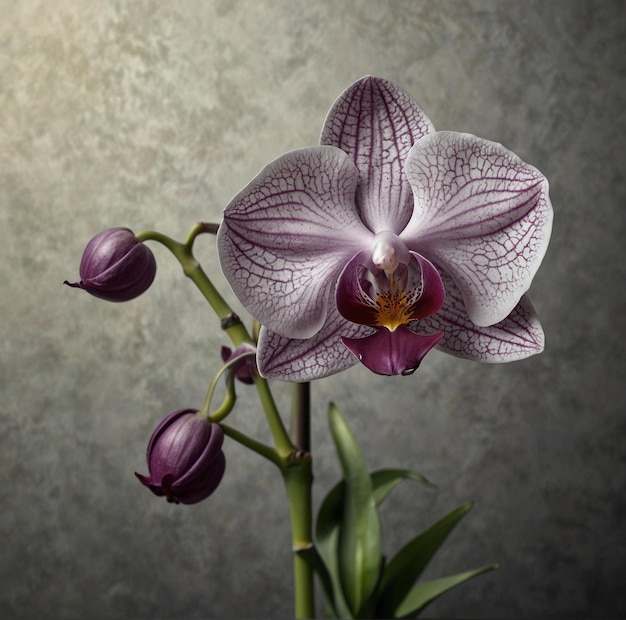 La elegancia mística de las orquídeas