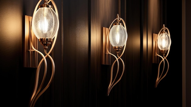 Elegancia moderna Ilumina tu espacio con elegantes lámparas de pared Estas lámparas añaden un toque de encanto contemporáneo a la decoración de tu hogar