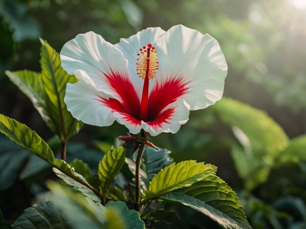 Foto elegancia en rojo y blanco