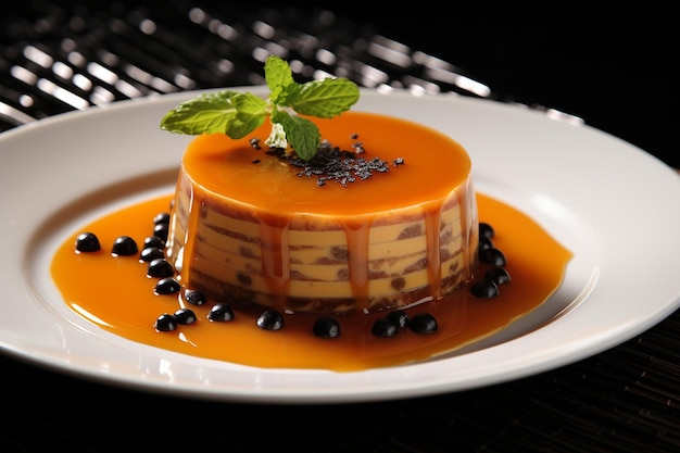 Elegant Espresso Flan Euphorie