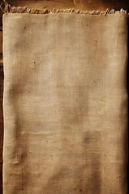 Foto elegant hintergrund burlap paper beige und blank rustic brown hintergrund mit sh kreativem konzept