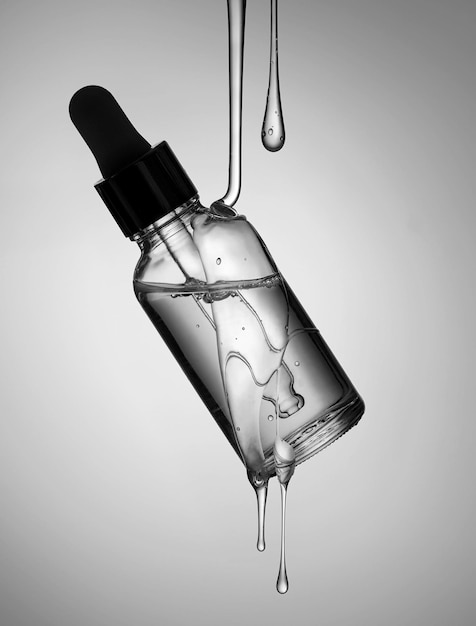Elegant Serum Dropper Bottle designed for easy fluid dripping showcasing beauty