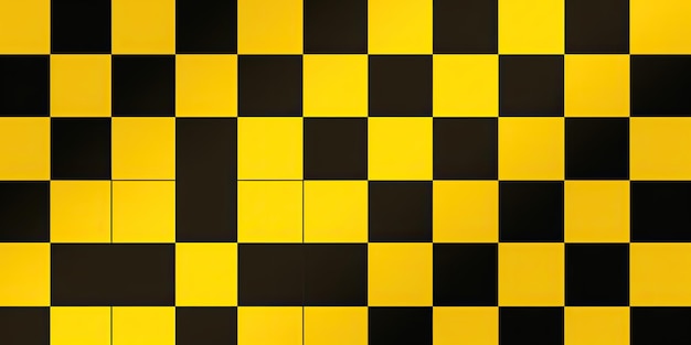 Foto elegant yellow and black wallpaper background with striking contrast for modern design