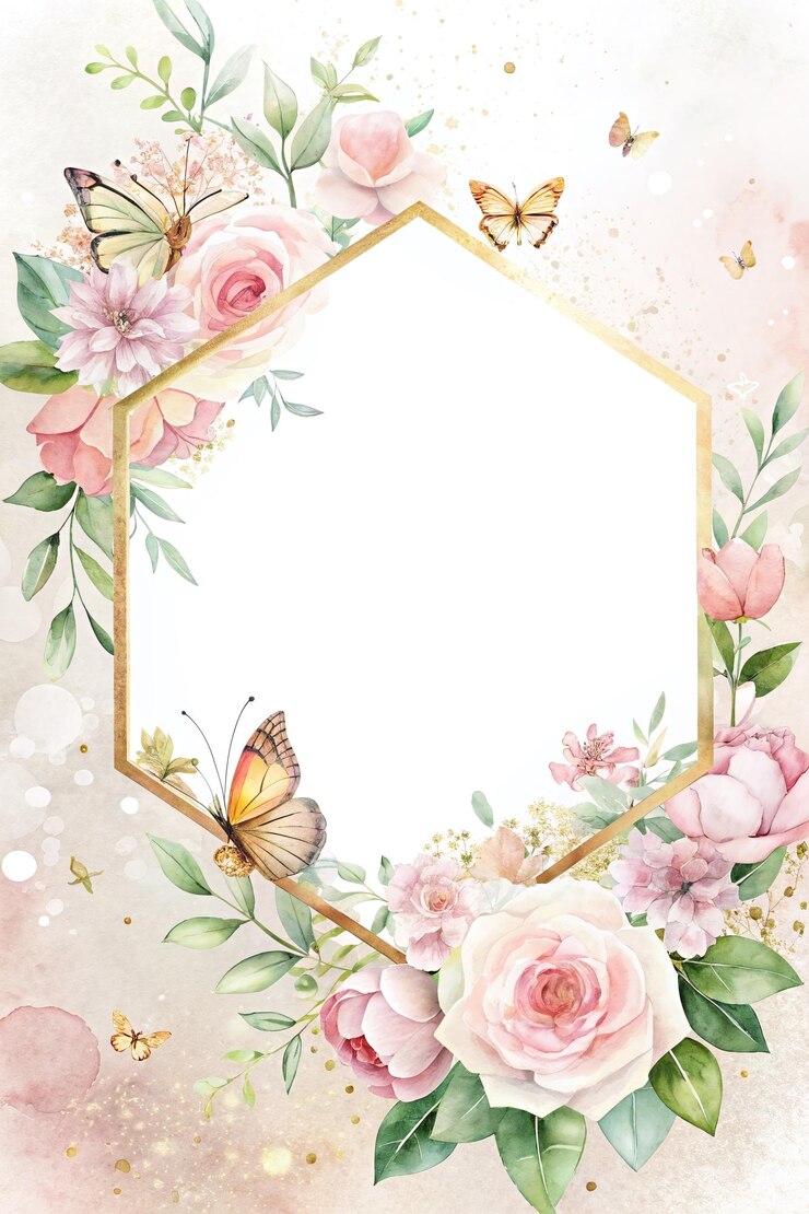 Foto elegante aquarela floral design convidado para casamentos aniversários e eventos especiais