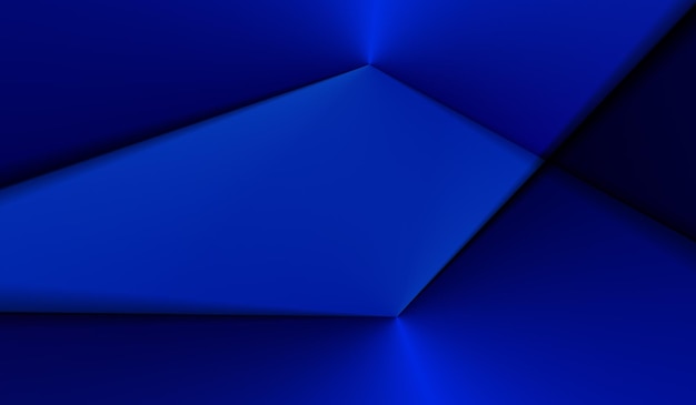 Elegante blaue Polygon Hintergrund-Design