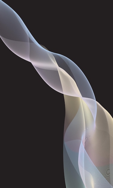 elegante curva de línea abstracta con colores elegantes para banner y fondo de tarjeta