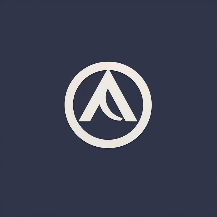 Foto elegante diseño de logotipo aw para una agencia de marketing