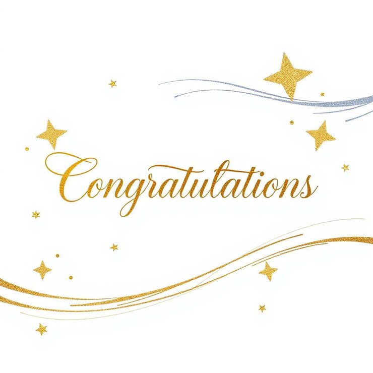 Foto elegante felicitaciones imagen para celebraciones letrero de felicitaciones dibujado a mano diseño plano weddi