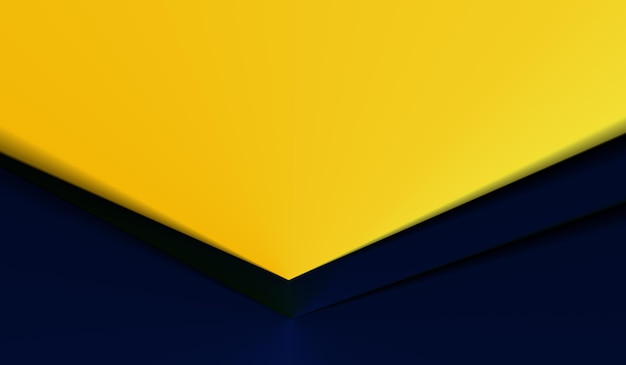 Elegante fondo abstracto amarillo azul