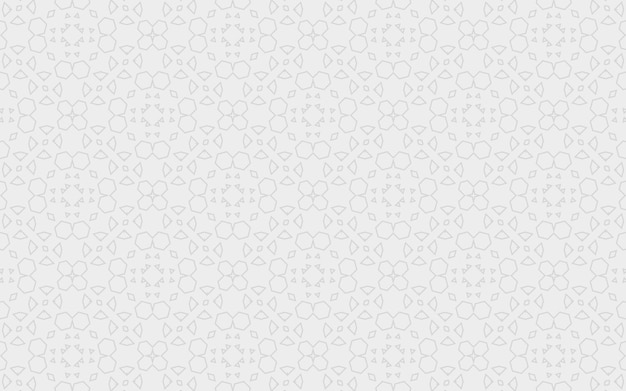 Elegante fondo blanco con elementos geométricos formas abstractas de triángulo hexagonal Patrón para diseño de sitio web maqueta preparada