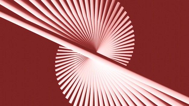 Elegante fondo de curva rosa latte para diseños modernos