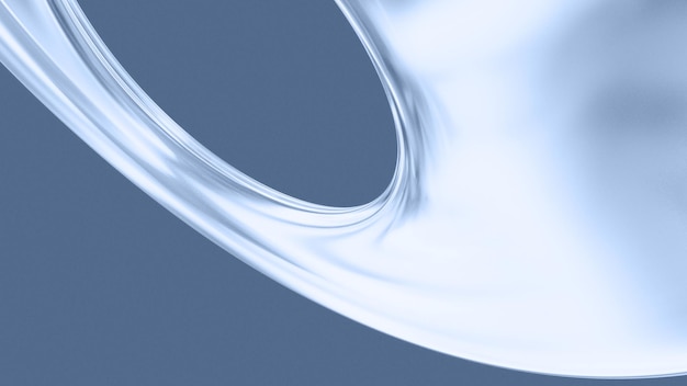 Elegante fondo curvo azul ángel para diseños modernos