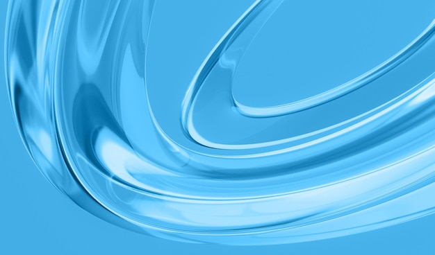Elegante fondo curvo azul Picton para diseños modernos