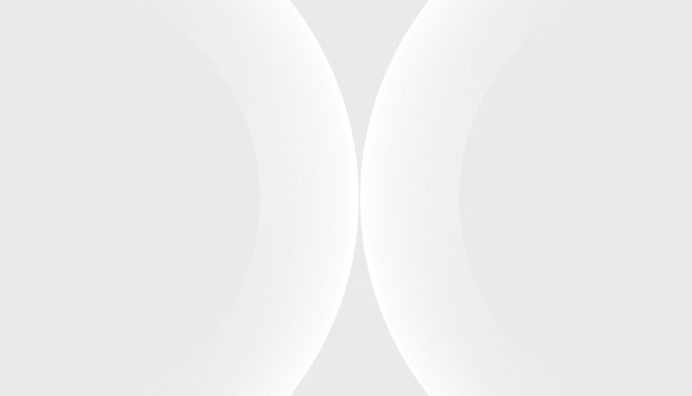 Elegante fondo curvo blanco para diseños modernos
