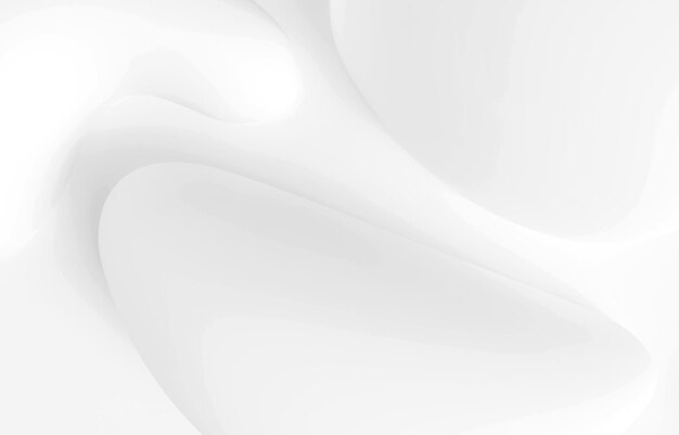 Elegante fondo curvo blanco para diseños modernos