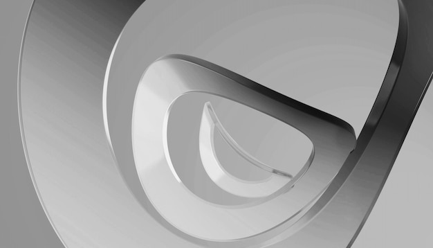 Elegante fondo curvo negro para diseños modernos