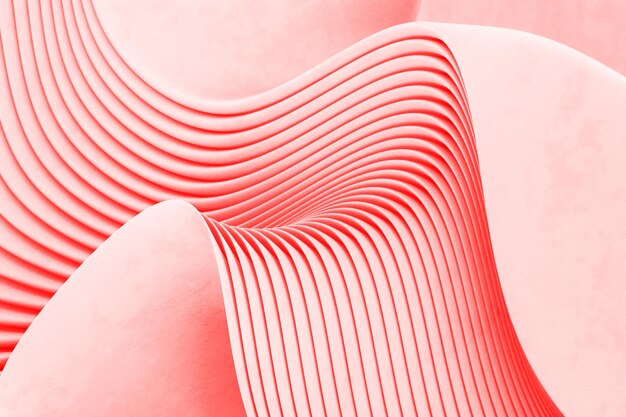 Elegante fondo curvo rojo casual para diseños modernos