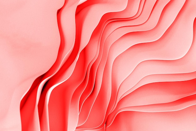 Elegante fondo curvo rojo casual para diseños modernos