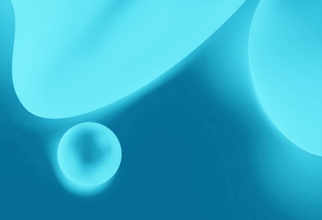 Elegante fondo curvo de teal de cristal para diseños modernos