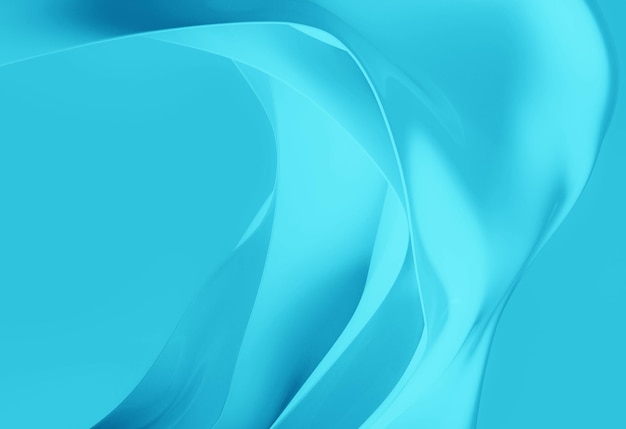 Elegante fondo curvo de teal de cristal para diseños modernos