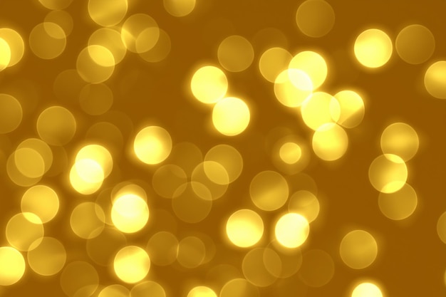Elegante fondo de gradación de oro Bokeh para diseños sofisticados y elegantes
