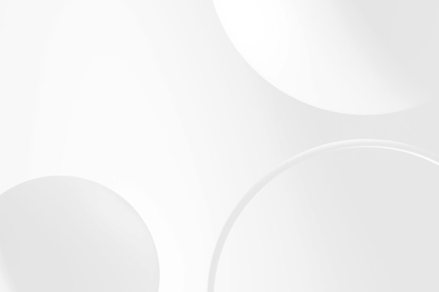 Elegante fundo curvo branco para desenhos modernos