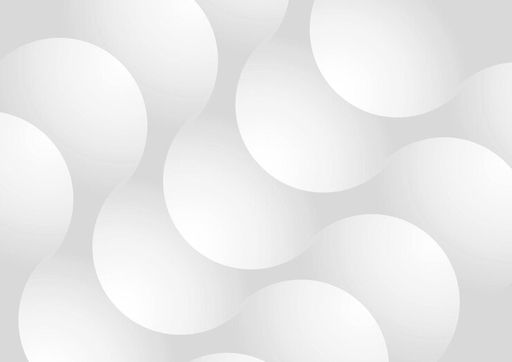 Foto elegante fundo curvo branco para desenhos modernos