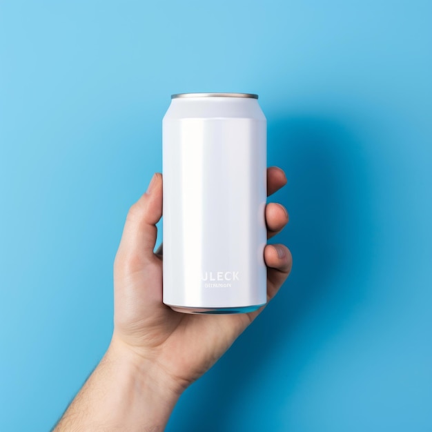 Elegante lata de refresco Selkiecore con vibraciones de Algeapunk