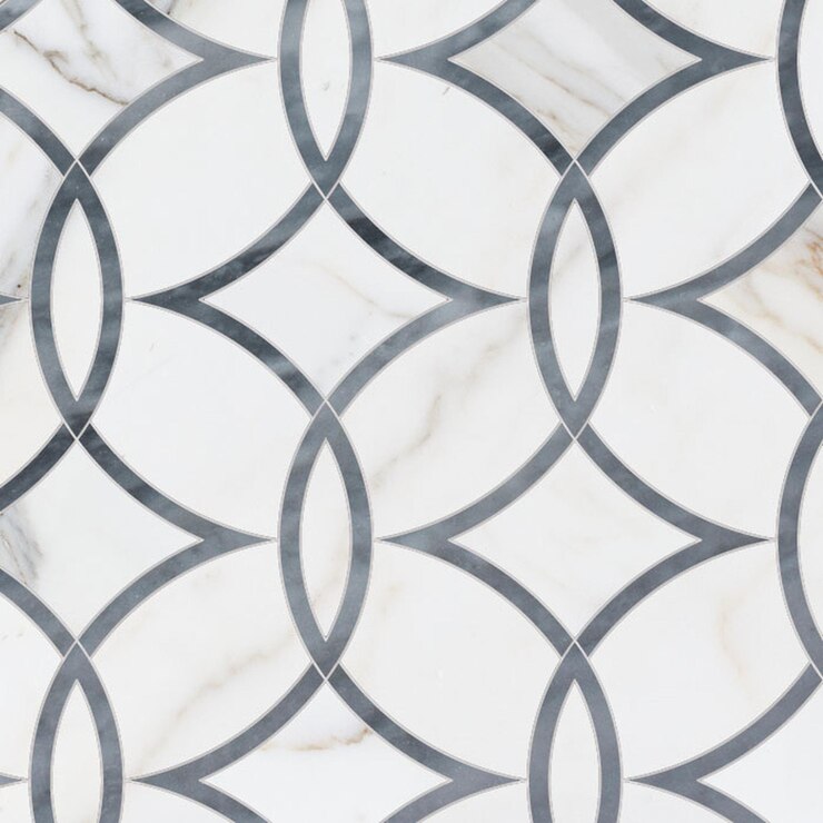 Foto elegante padrão de azulejos de mármore
