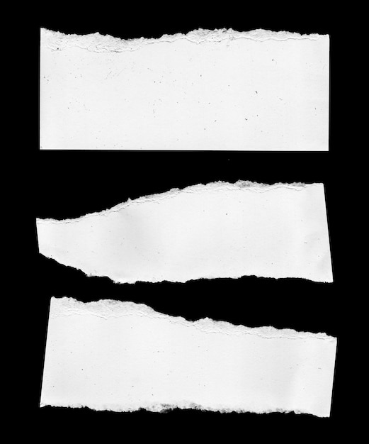 Elegante Papel Rasgado Rasgado