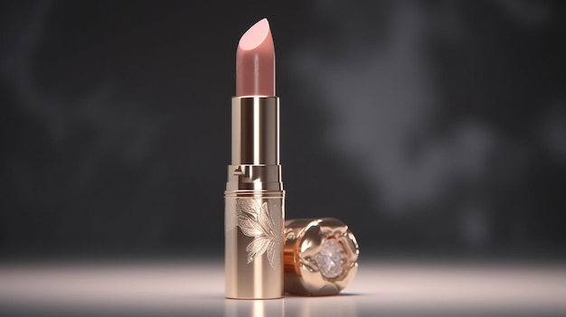 elegante producto de accesorios de maquillaje de labios