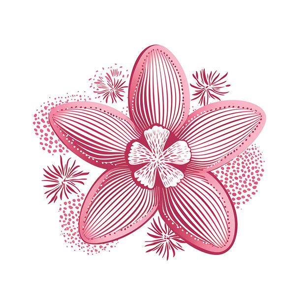 Elegante Stempelkollektion mit Aquarellblumen und künstlerischen Designs für digitales Basteln