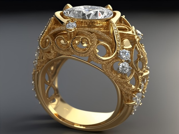 Elegantes anillos de bodas