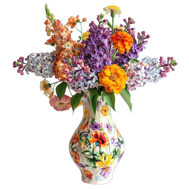 Elegantes arreglos florales en jarrones decorativos