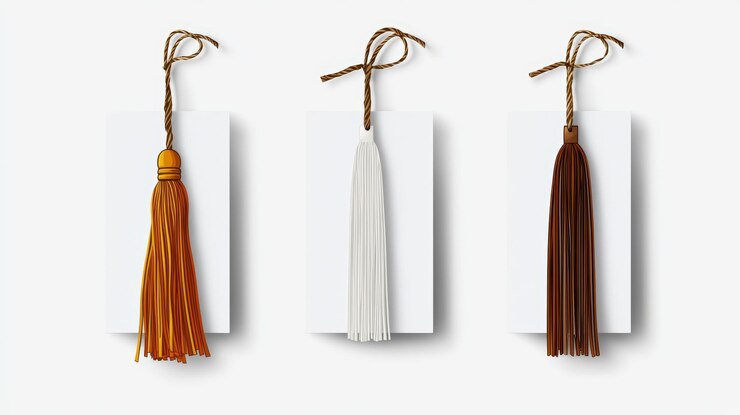 Elegantes borlas de varios colores perfectas para añadir un toque de encanto a la decoración de artesanías o envoltura de regalos