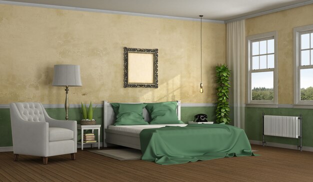 Elegantes Hauptschlafzimmer