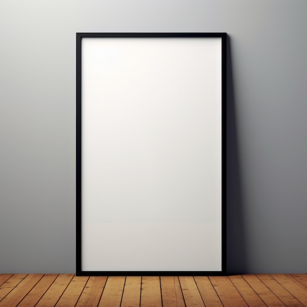 Elegantes minimalistisches Poster-Mockup für anspruchsvolle Anzeige