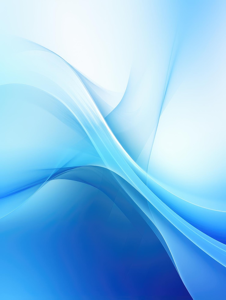Foto elegantes ondas abstratas azuis