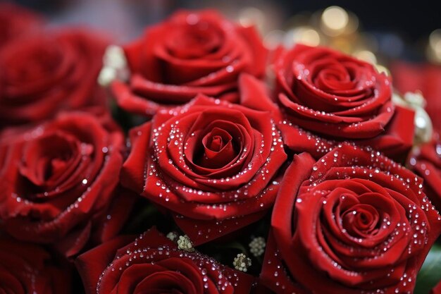 Elegantes rosas vermelhas profundas beleza além das palavras rosa vermelha fotografia de imagens