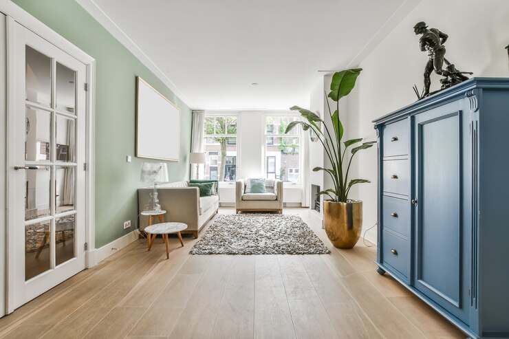 Foto elegantes wohnzimmer