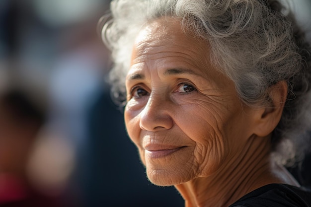 Eleitora brasileira em uma secao Wahlwahl